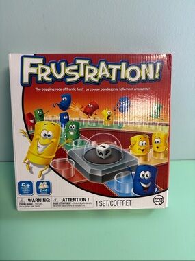 Frustration The Popping Race of Frantic Fun Game, Kids Board Game, Age 5+